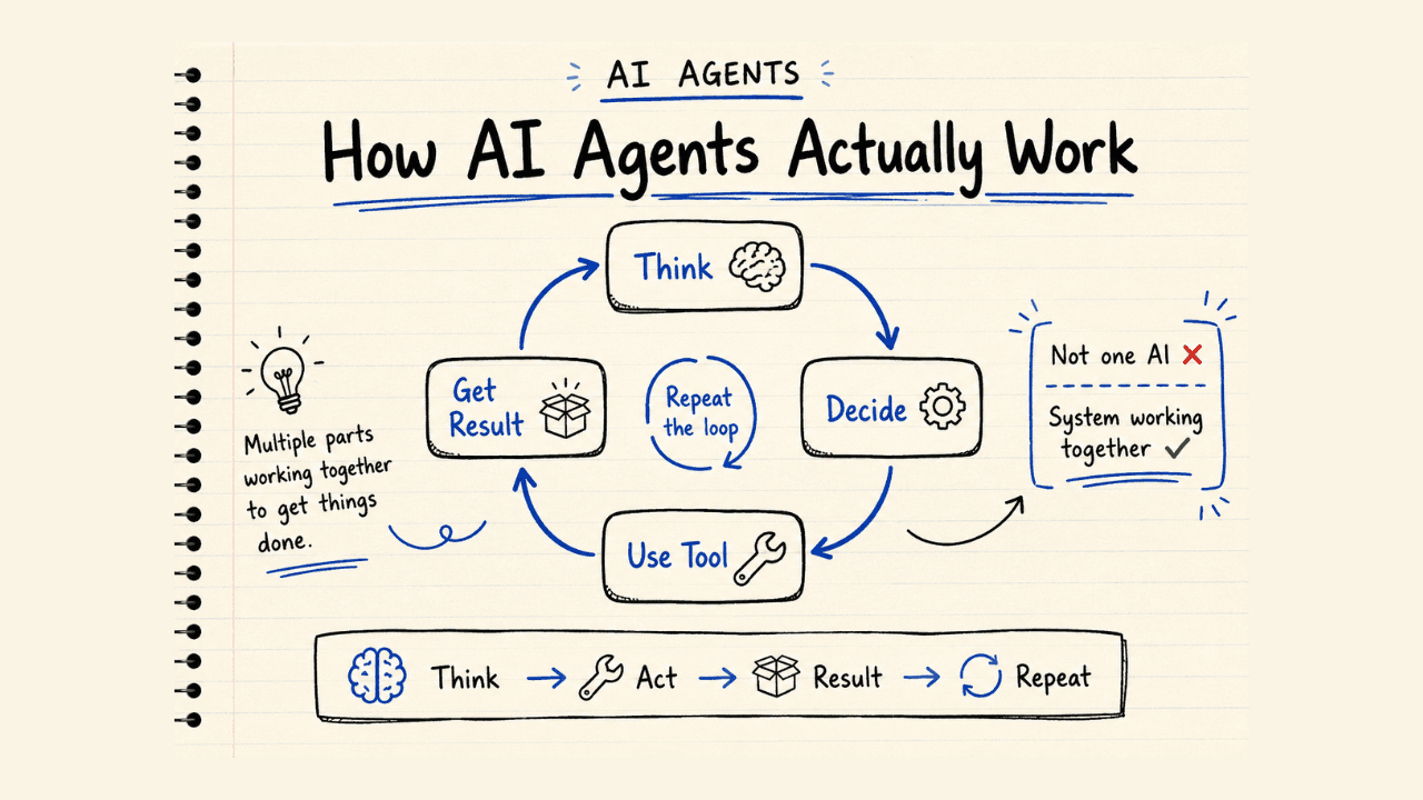 How AI Agents Actually Work (What's Really Going On Behind the Scenes